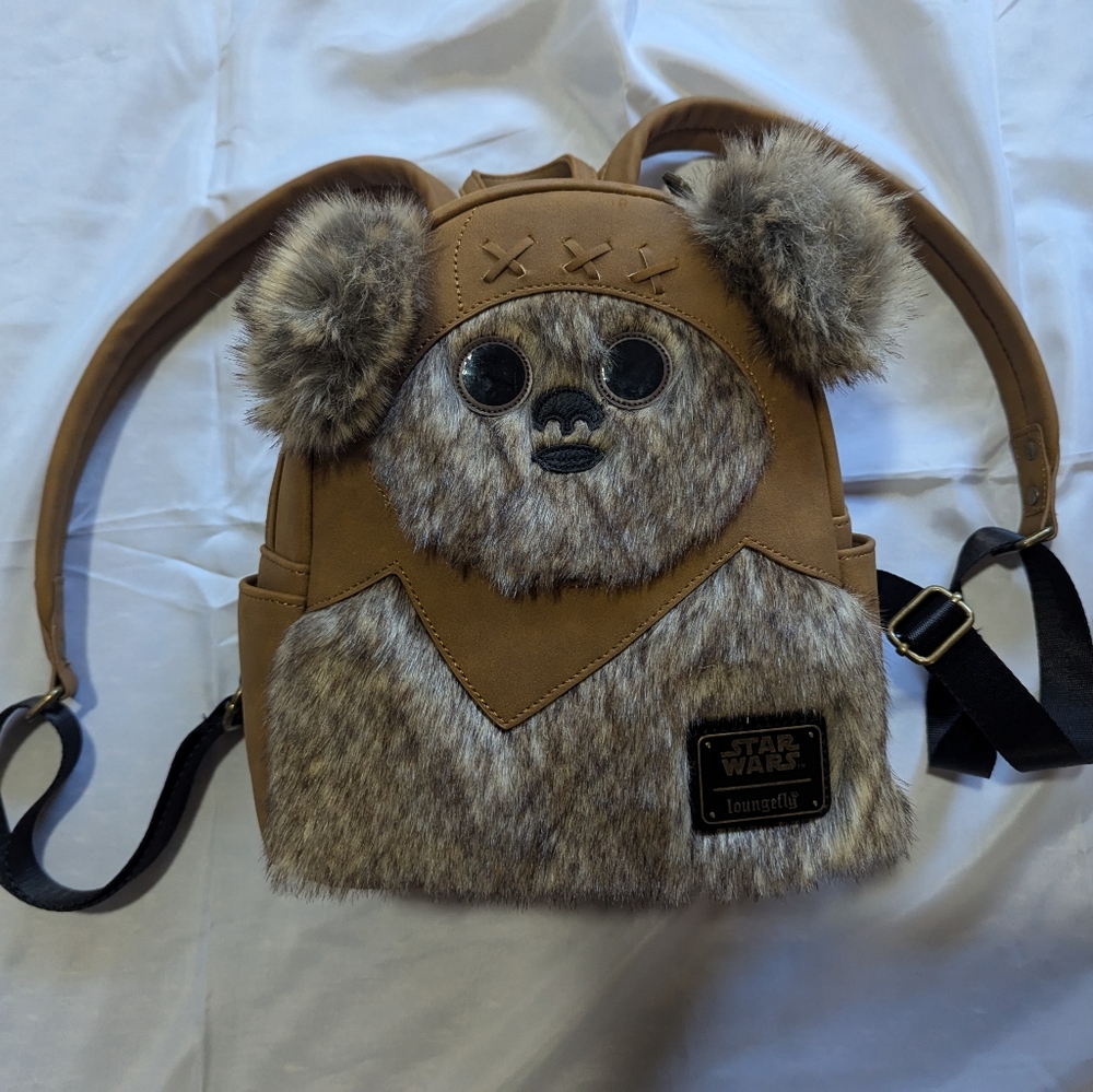 Star Wars Ewok Loungefly Mini Backpack